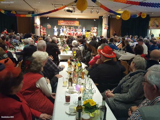 Die „Lachende Altersabteilung“ feierte Karneval im Rondell Gerolstein