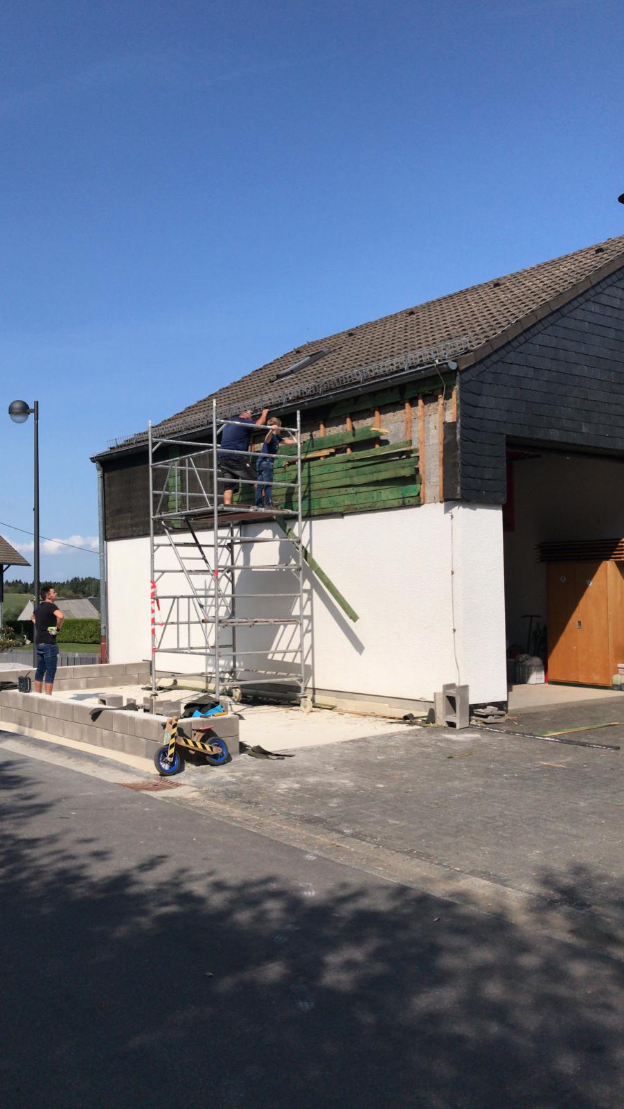 Neubau Garage 2020