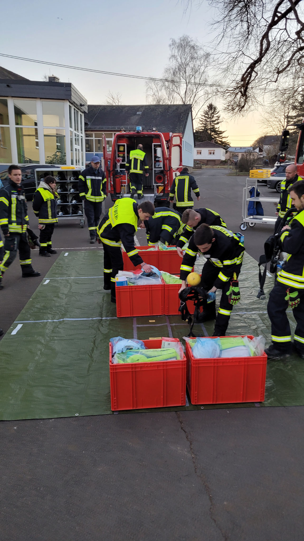ÜBUNG GEFAHRSTOFFZUG 18.03.22