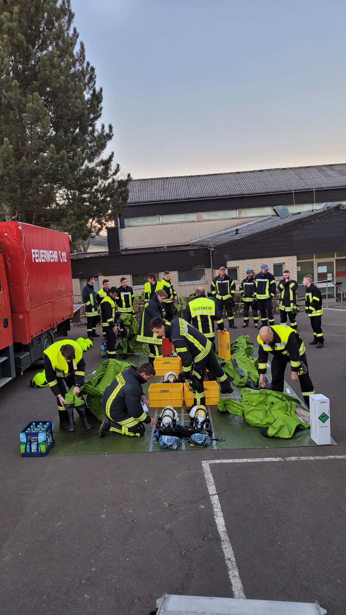 ÜBUNG GEFAHRSTOFFZUG 18.03.22