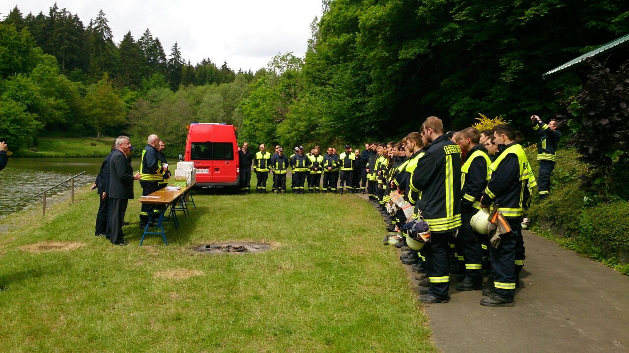 Ausbildungslager Üdersdorfer Stausee 31.05.2015
