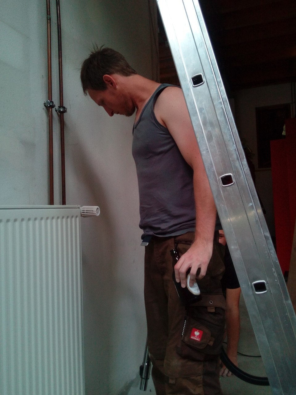 Unsere Fahrzeughalle erstrahlt im neuen Glanz