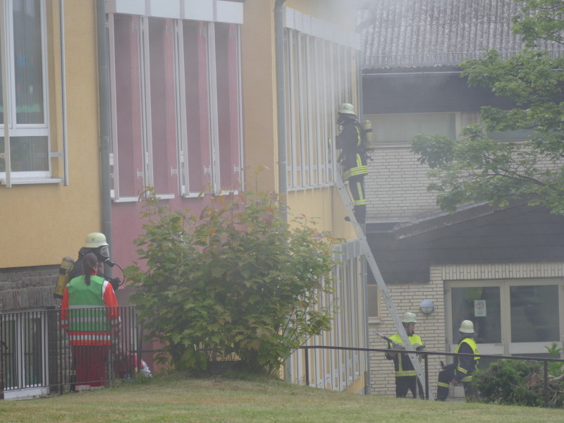 Unangekündigte Feuerwehralarmübung