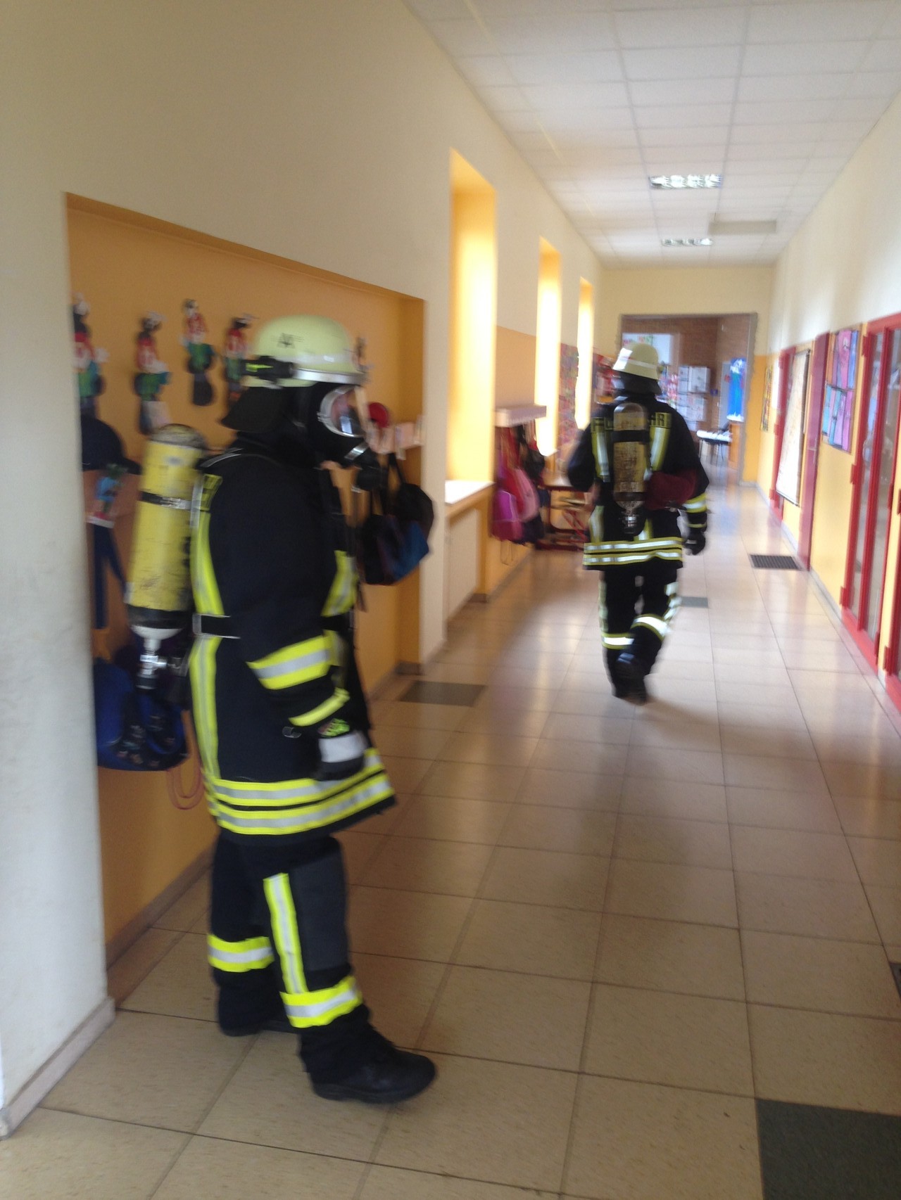 Unangekündigte Feuerwehralarmübung