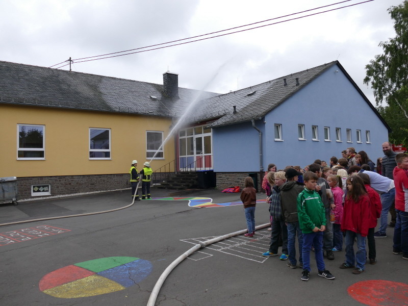 Unangekündigte Feuerwehralarmübung