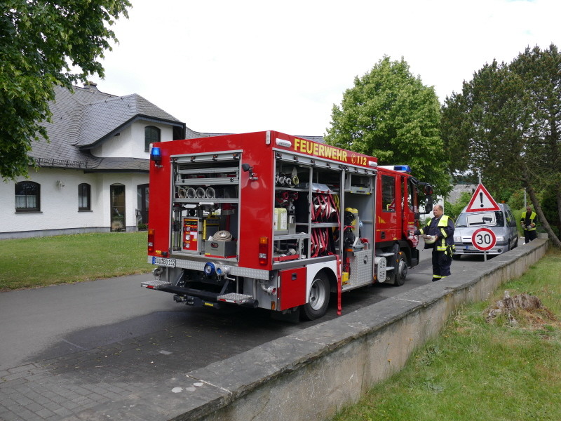 Unangekündigte Feuerwehralarmübung