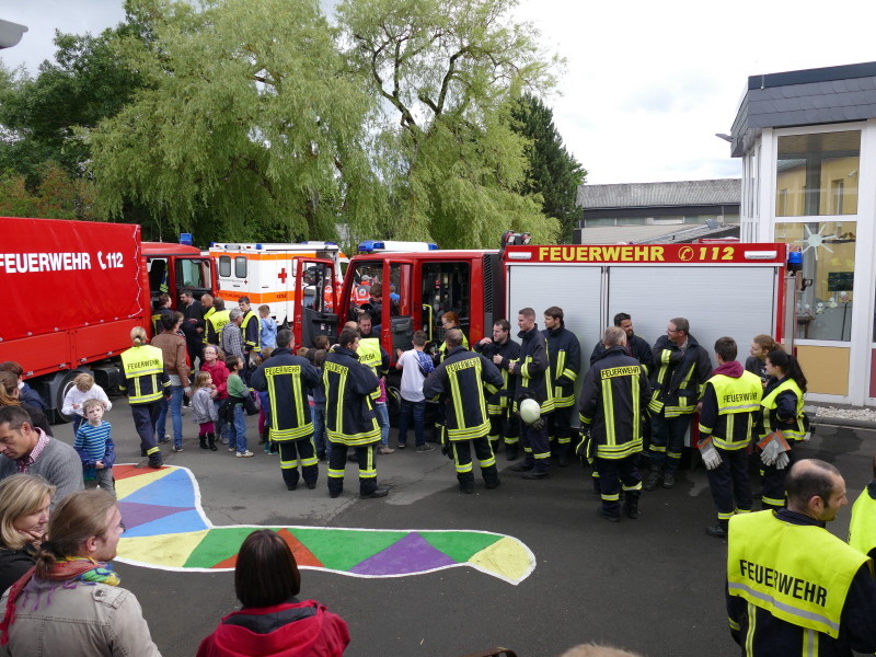 Unangekündigte Feuerwehralarmübung