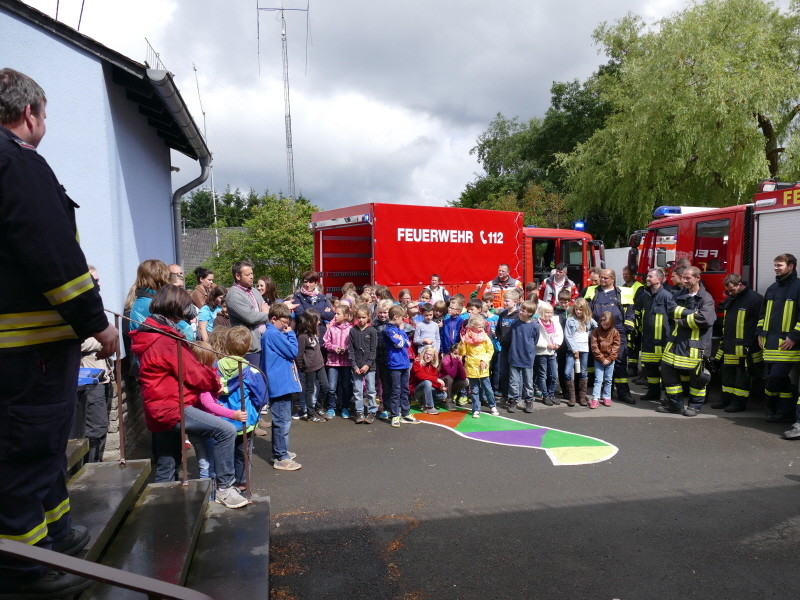 Unangekündigte Feuerwehralarmübung