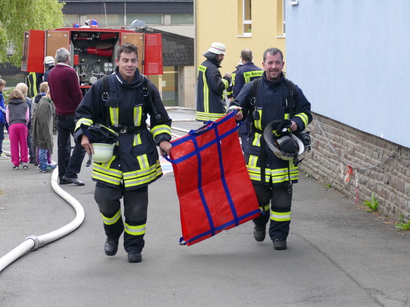 Unangekündigte Feuerwehralarmübung
