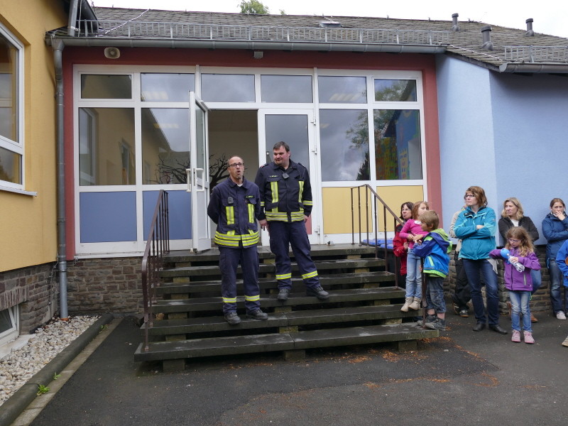 Unangekündigte Feuerwehralarmübung