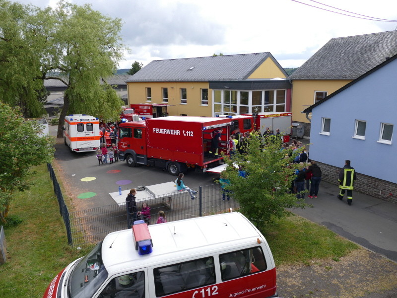 Unangekündigte Feuerwehralarmübung