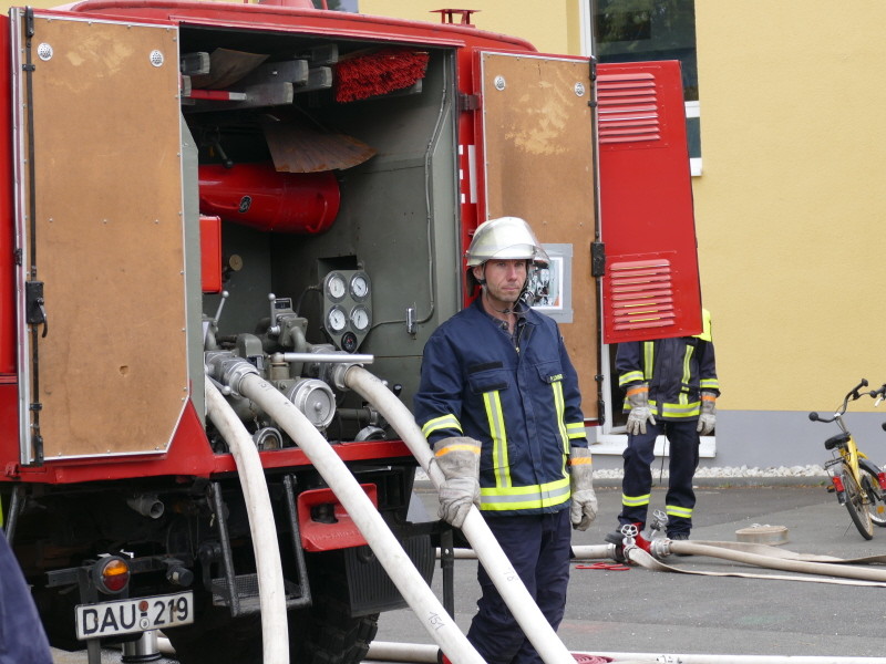 Unangekündigte Feuerwehralarmübung