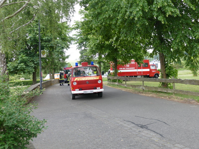 Unangekündigte Feuerwehralarmübung