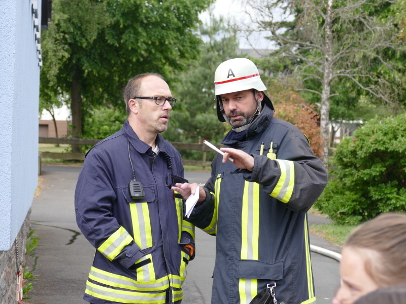 Unangekündigte Feuerwehralarmübung