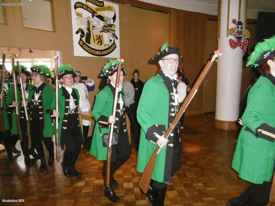 Die „Lachende Altersabteilung“ feierte Karneval im Rondell Gerolstein