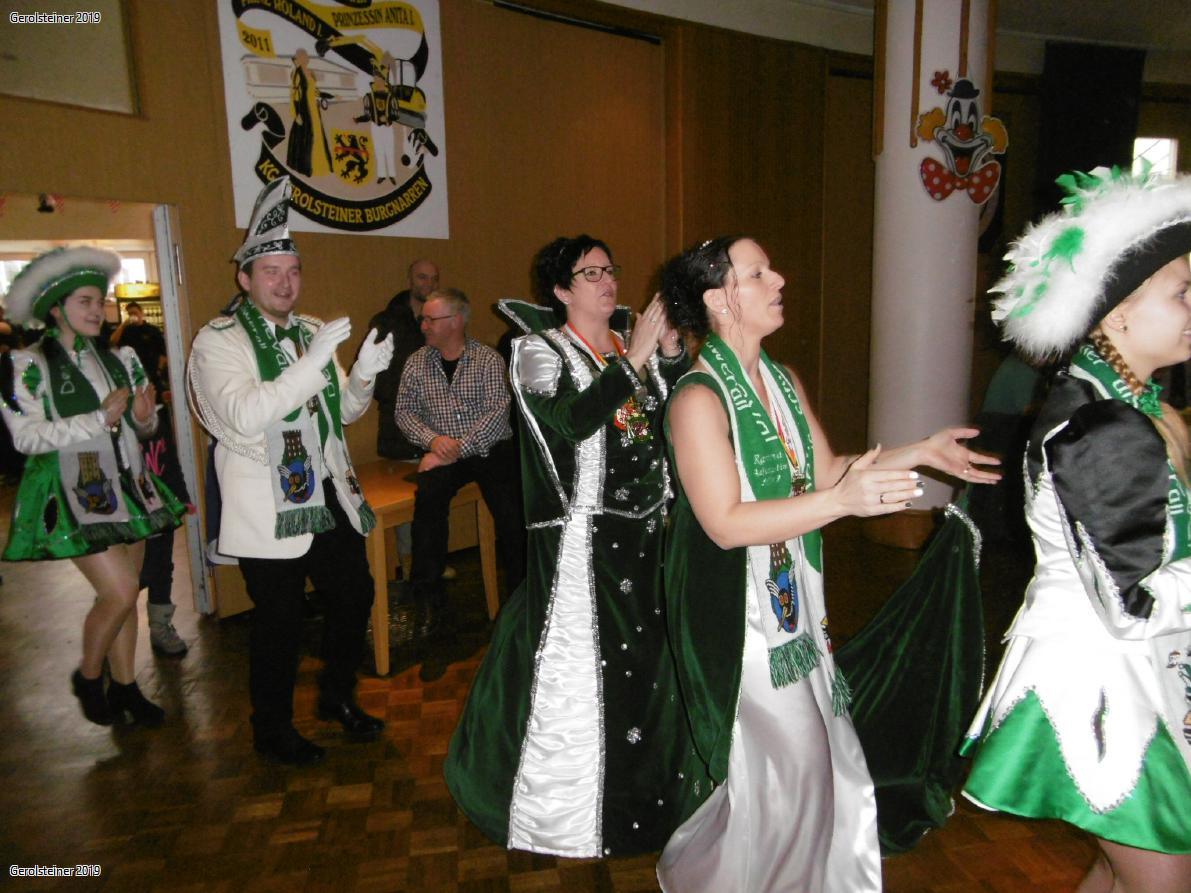 Die „Lachende Altersabteilung“ feierte Karneval im Rondell Gerolstein