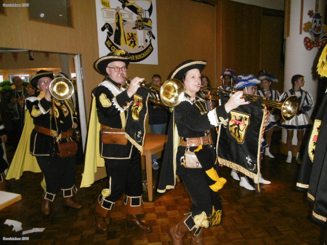 Die „Lachende Altersabteilung“ feierte Karneval im Rondell Gerolstein
