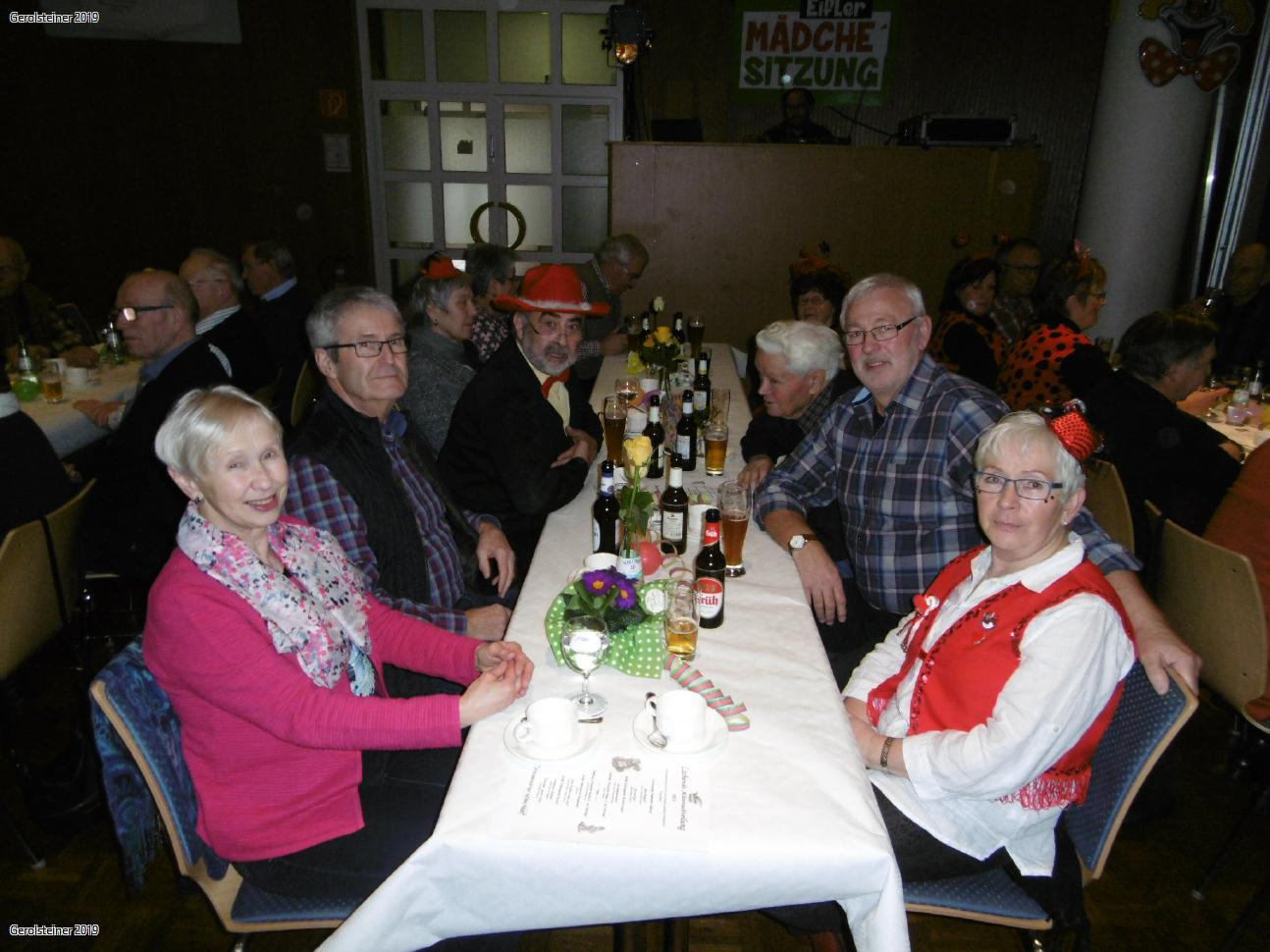 Die „Lachende Altersabteilung“ feierte Karneval im Rondell Gerolstein