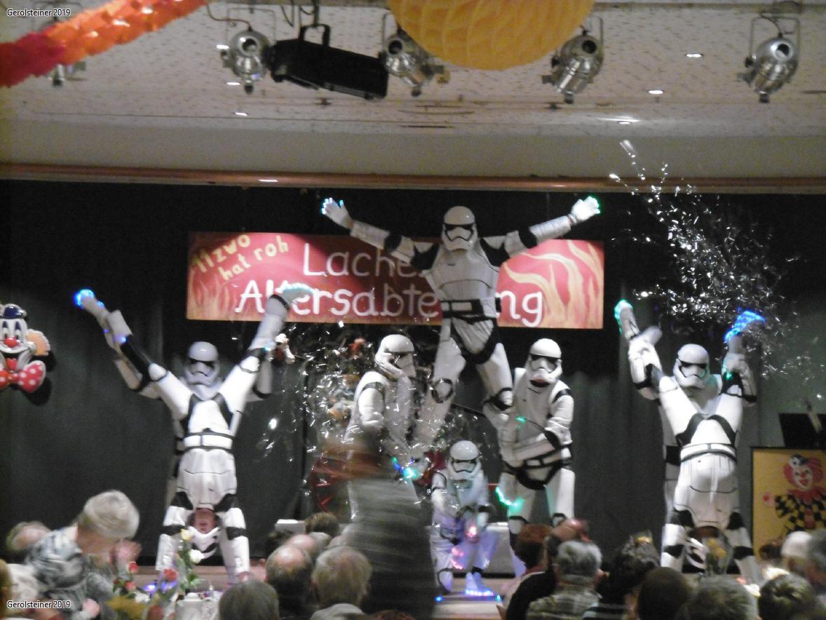 Die „Lachende Altersabteilung“ feierte Karneval im Rondell Gerolstein