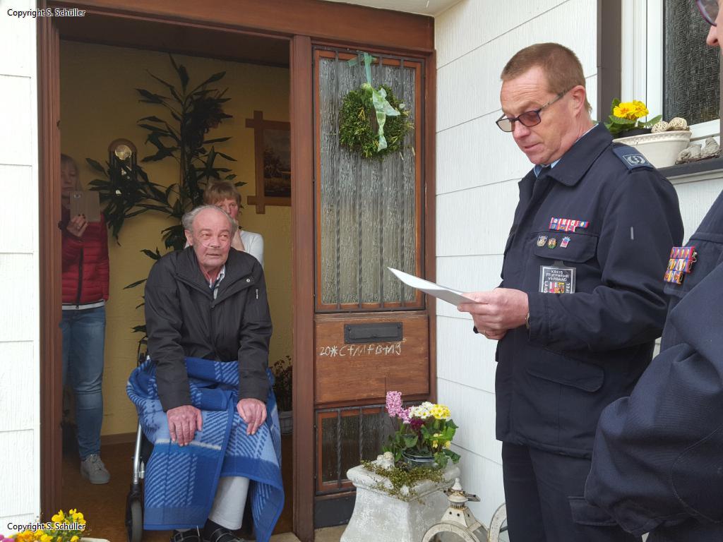 Verleihung der Ehrennadel