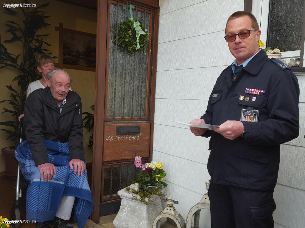Verleihung der Ehrennadel
