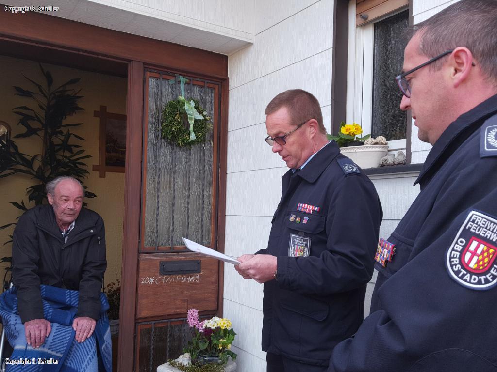 Verleihung der Ehrennadel