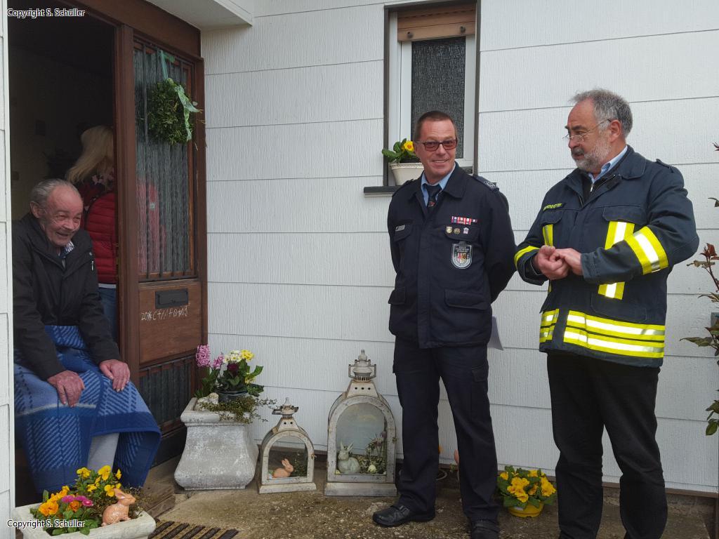 Verleihung der Ehrennadel