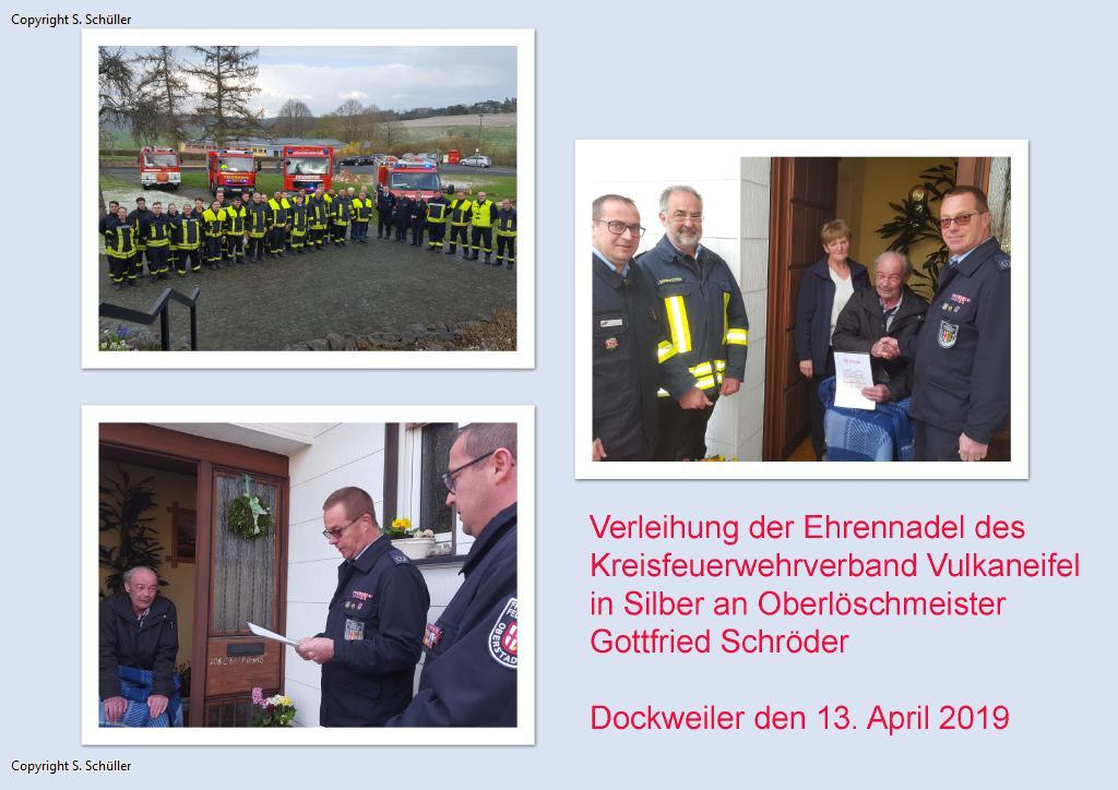 Verleihung der Ehrennadel