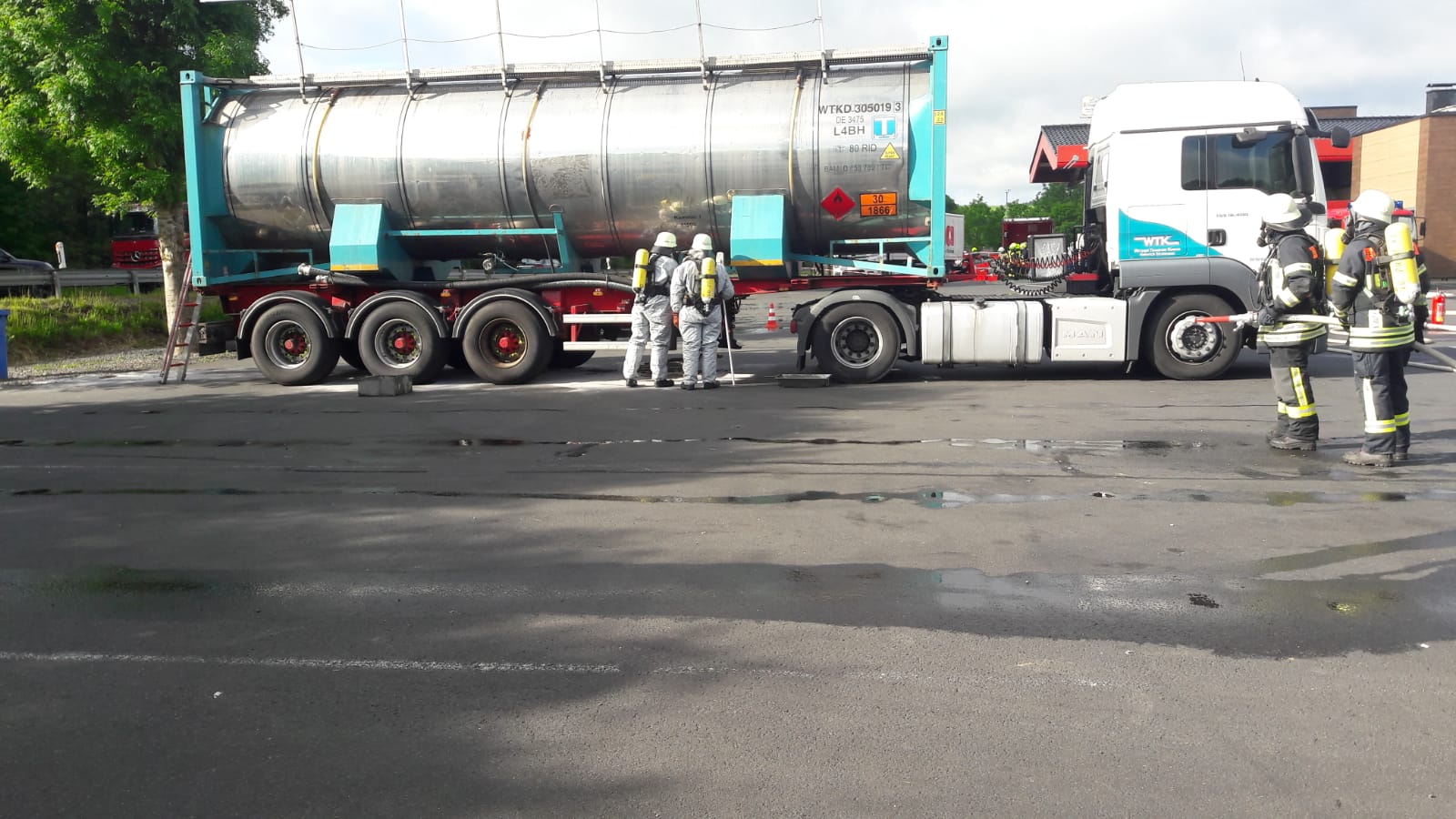 Gefahrstoffeinsatz in Olzheim